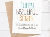 Funny Birthday Card Messages for Girlfriend Girlfriend Birthday Card Friend Birthday Sister Birthday
