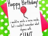 Funny Birthday Card Rhymes Funny Birthday Card Would 39 Ve Wrote A Verse Inside but