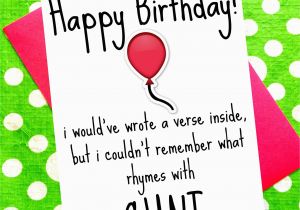 Funny Birthday Card Rhymes Funny Birthday Card Would 39 Ve Wrote A Verse Inside but