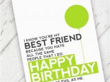 Funny Birthday Card Sayings for Best Friends Funny Rude Best Friend Birthday Card Lime by