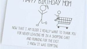 Funny Birthday Card Sayings for Mom Mother Birthday Mom Birthday Funny Birthday Card Silly