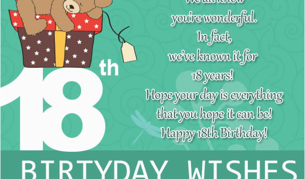 Funny Birthday Cards for 18 Year Olds 18th Birthday Wishes Greeting and