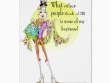 Funny Birthday Cards for Ladies Funny Woman Humor Birthday Card for Women Only Zazzle Com
