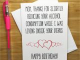 Funny Birthday Cards for Moms Mother Birthday Card Bday Card Mum Funny Birthday Card