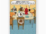 Funny Birthday Cards with Dogs Funny Fire Hydrant Cake for Dog Birthday Card Zazzle Com