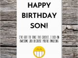 Funny Birthday Meme for son son Birthday Card Funny son Birthday Card Funny Happy