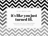 Funny Black and White Birthday Cards Black and White Zigzag Modern Chic Funny Birthday Card