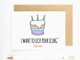 Funny Dirty Birthday Cards for Him Funny Birthday Dirty Birthday Card Naughty Birthday Card