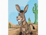 Funny Donkey Birthday Cards Funny Birthday Wishes Sweet Donkey Card Zazzle