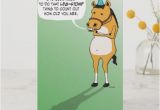 Funny Horse Birthday Cards Funny Birthday Cards Zazzle