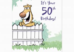 Funny Messages for 50th Birthday Card the Big 50 Birthday Quotes Quotesgram
