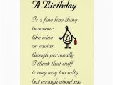 Funny Poems for Birthday Cards A Birthday A Funny Birthday Poem Greeting Cards Zazzle