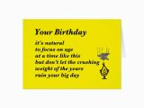 Funny Poems for Birthday Cards Your Birthday A Funny Birthday Poem Card Zazzle Com