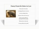 Funny Sister In Law Birthday Cards Funny Sister In Law Poem Birthday Pinterest Funny