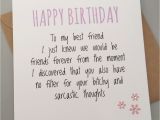 Funny Things to Write In A 40th Birthday Card Funny Best Friend Birthday Card Bestie Humour Fun