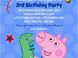George Pig Birthday Invitations Personalised Birthday Invitations George Pig X 5 Ebay