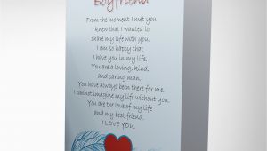 Gift Card Poem for Birthday Birthday Boyfriend Love Poem New Art Greetings Gift Card