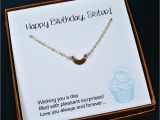 Gift for A Sister On Her Birthday Sister Birthday Gift Sister Necklace Sister Gift Ideas