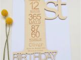 Gigantic Birthday Cards Personalised Giant 1st Birthday Card by Hickory Dickory
