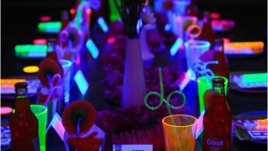 Glow In the Dark Birthday Party Decorations Kara 39 S Party Ideas Neon Glow In the Dark Teen Birthday
