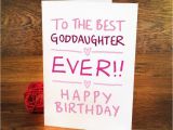 Goddaughter First Birthday Card Birthday Wishes for God Daughter Happy Birthday Quotes