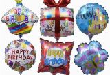 Gold Happy Birthday Banner Dollar Tree View Pre Inflated Mini Quot Happy Birthday Quot Balloons