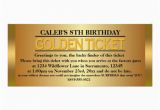 Golden Ticket Birthday Party Invitations Golden Ticket Type Birthday Party event Invitation Zazzle