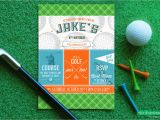 Golf themed Birthday Invitations Free Printable Golf Birthday Invitations