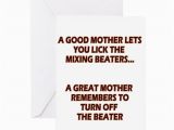 Good Mom Birthday Cards Good Moms Great Moms Greeting Card by Gotchaapparel