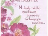 Granddaughter Birthday Card Images Pink Flowers with Glitter Z Fold Granddaughter Birthday