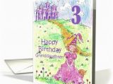 Granddaughter Birthday Cards for Facebook Happy 3rd Birthday Granddaughter Princess Castle