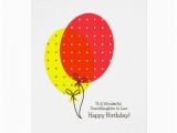 Granddaughter In Law Birthday Card Granddaughter In Law Birthday Cards Balloons Zazzle