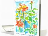 Granddaughter In Law Birthday Card Happy Birthday Granddaughter In Law orange Roses