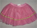 Gymboree Birthday Girl Dress Gymboree Birthday Pink Green Ric Rac Tutu Tulle Skirt
