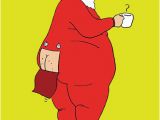 Hairy buttocks Birthday Card Funny Christmas Card Quot Santa butt Quot From Cardfool Com