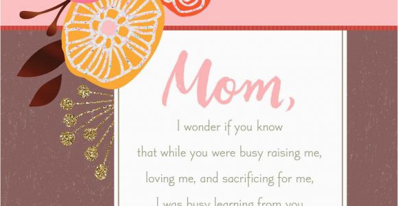 Hallmark Birthday Cards for Mom Life 39 S Most Important Lessons Birthday Card for Mom