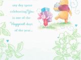 Hallmark Friend Birthday Cards Winnie the Pooh Happiest Days Friend Birthday Card
