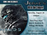 Halo Birthday Invitations Free Halo Birthday Invitation Kustom Kreations