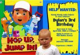 Handy Manny Birthday Invitations Personalized Handy Manny Photo Birthday Invitation Ebay