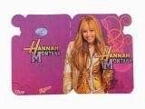 Hannah Montana Birthday Card Hannah Montana Invitation Cards Set Of 8 P1pc000870