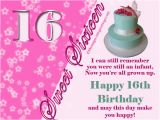 Happy 16th Birthday Sister Quotes 16th Birthday Wishes 365greetings Com