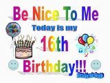 Happy 16th Birthday son Banner 16th Birthday Sign