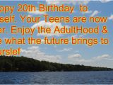Happy 20th Birthday Funny Quotes 20th Birthday Quotes for Teens Quotesgram