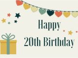 Happy 20th Birthday son Quotes 20th Birthday Wishes Quotes for their Special Day