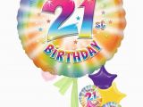 Happy 21 Birthday Girl Personalised Num 21 Happy 21st Birthday Girl Balloons