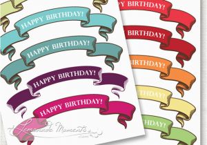 Happy 21st Birthday Banner Template Freebie Friday 15 Free Birthday Party Printables the