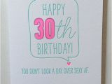 Happy 30th Birthday Gifts for Him 30th Birthday Card Funny Card for 30th Birthday by