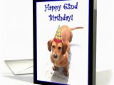 Happy 62nd Birthday Cards Happy 62nd Birthday Dachshund Card 471519