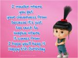 Happy 6th Birthday to My son Quotes 6th Birthday Wishes and Quotes Cards Wishes