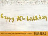 Happy 70th Birthday Banner Images Happy 70th Birthday Banner Script Font 70th Birthday Party